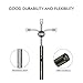 ZCOLOGY Candle Lighter, Electric Arc Lighter with Long Flexible Neck, Windproof USB Rechargeable Lighter Flameless, with Safety Switch for BBQ, Grill, Camping, Kitchen, Fireworks (Black)thumb 2