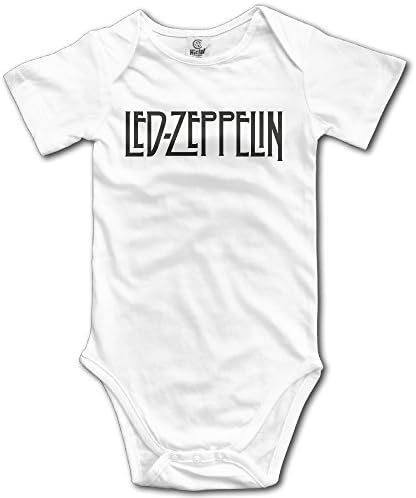 LED ZEPPELIN Logo Boys Girls Clothes Baby Onesie Jumpsuits Set