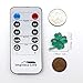 Impress Life St. Patrick's Day Decoration, Lucky Four-Leaf Clover 10 ft 40 LEDs with Remote and USB/Battery-Powered for St. Patrick's Day, Wedding, Birthday, Patio, DIY Home Parties Decorations
