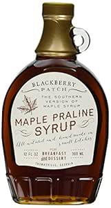 Maple Praline Syrup, Contains Sugar, 12 Oz Bottle (746143002135)