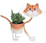 Mini Painted Glamour Tabby Planter