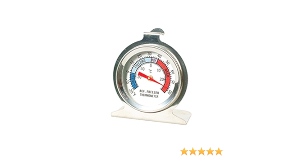 ounona acero inoxidable nevera/congelador termómetro, Inox ...