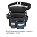 Heavy Duty Technician and Electrician’s Waist Tool Bag with Multiple Pockets, Tool Organizer, EVA with Suede Lamination, Heavy Duty and Super Strong Construction, 1.5 inch Adjustable Nylon Waist Belt