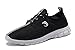 FANIC Men's Walking Shoes Workout Shoes Full Mesh Running Shoes Lightweight Comfortable Fitness Breathable Casual Sneaker