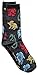 Hyp Harry Potter Hogwarts Men's Crew Socks 2 Pair Pack Shoe Size 6-12