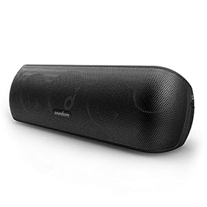 Soundcore Motion+ Bluetooth-luidspreker met hi-res 30 W audio, BassUp-technologie, draadloze hifi-luidspreker met…