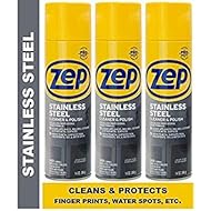 Zep Stainless Steel Cleaner & Polish (Pack of 3) ZUSSTL14 - Erase Smudge Marks!