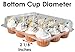 Katgely Cupcake Containers 12 Count (pack of 30), Clear Plastic Cupcake Boxes 12 Count, Deep Dome, Stackable, Disposable & BPA-Free