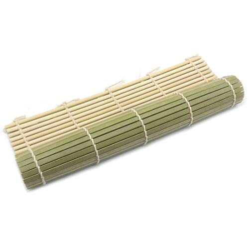 Green Bamboo Sushi Rolling Mat (2Pcs Mats Green) - Thumbnail 6
