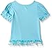 Daniel Tiger Toddler Girls Short Sleeve Poly Pajama Set (3T, Blue)