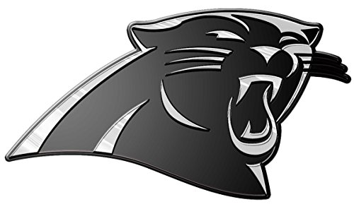 NFL Carolina Panthers Chrome Automobile Emblem
