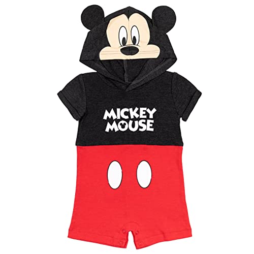 DISNEY MICKEY MOUSE NEWBORN BABY BOYS COSPLAY ROMPER 0-3 MONTHS