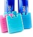 Blue Ele Reusable Ice Packs - Mini Size Ice Pack Coolers for Lunch Boxes, Bags and Camping, Slim and Lightweight, Set of 6