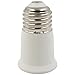 TORCHSTAR E26 to E26 Extender Adapter, E26 to E26 Edison Screw Converter Lamp Bulb Socket Lamp Holder, Fits LED/CFL Light Bulbs, Heat-Resistant, Anti-Burning, No Fire Hazard, Pack of 2