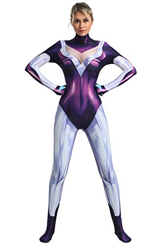Morph Yourself: Ladies Superhero & Villain Zentai Fancy Dress Costumes (Hero 1, M)
