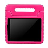 BMOUO Samsung Galaxy Tab E Lite 7.0 inch Kids Case - EVA ShockProof Light Weight Kids Case Super Protection Cover Handle Stand Kids Children Case for Samsung Galaxy Tab E Lite 7-Inch Tablet - Rose