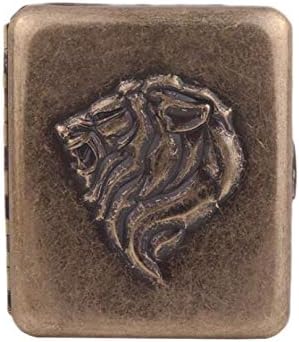 Noble metal folio cigarette case creative embossed cigarette case smoking  set Lion price in UAE | Amazon UAE