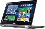Acer Aspire R 2-in-1 Convertible 15.6 Inch FHD IPS Touchscreen Laptop, Intel Core i5-7200U, 8GB DDR4 RAM, 1TB HDD, Backlit Keyboard, HDMI, Bluetooth, 802.11ac, Windows 10- Aluminum chassis