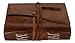 Antique Dark Brown Leather Journal Diary (Handmade)-Leather Cord Coptic Bound 25% Off Sale + Special Offer Now!