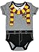 Warner Bros. Harry Potter Baby Boys' 5-Pack Bodysuits Hogwarts Gryffindor (Newborn)