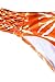 Cupshe Fashion Boom Tie-dyed Bikini Set Orange Swimwear Bathing Suit