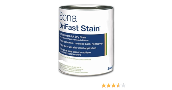 Bona Drifast Premium Quality Oil Modified Quick Dry Stain The Essentials Collection For Interior Hardwood Floor Brak Qt Amazon Com