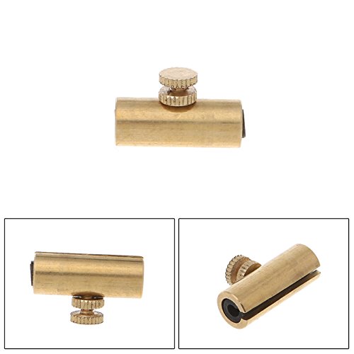 ALLCACA Cello Wolf Tone Eliminator Brass Cello Wolf Tone Mute Adjustable Instrument Wolf Tone Suppressor, Gold - Thumbnail 6