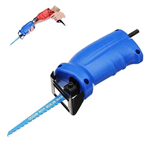 KATSU Reciprocating Saw Drill Attachment with 3 Blades for Metal Wood Pruning Cutting 105455
