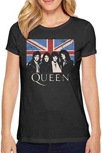 Univeins Women's t Shirts Queen-Band-Bohemian-Rhapsody- Short Sleeve t-Shirts for Women