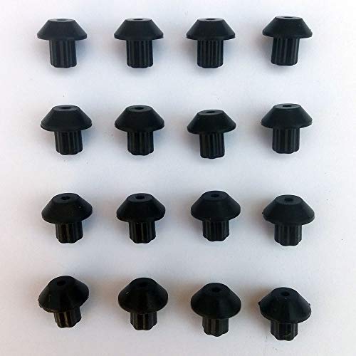 Stove Gas Range Grate Rubber Feet Bumper WB2K101 16PCs Pad Kit