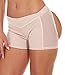 Women's Butt Lifter Panties Shapewear Boy Shorts Enhancer Shaper Panty Beige M