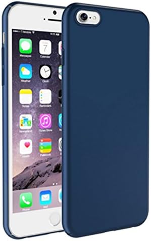 iPhone 6 Case or iPhone 6s Case Shock-Absorption&amp;Skid-proof Case Slim Fit Shell Hard Plastic Full Protective Anti-Scratch Resistant Cover Case (Blue for iphone6/6s)