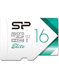 Silicon Power 16GB MicroSDHC UHS-1 Memory Card Limited Edition- with Adapter (SP016GBSTHBU1V20BS)