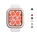 RhinoShield Bumper Case compatible with Apple Watch Series 3/2 / 1 - [42mm] | Slim Protective Cover, Lightweight and Shock Absorbent - Blush Pink