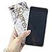 Street Fashion x White Gold Marble - iPhone 7 & 8 Plus - TPU Protective Skin / Case / Bumper / Holder - 5.5