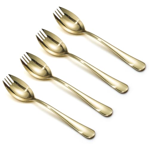 Alata Spork 4-Pack Set Stainless Steel
