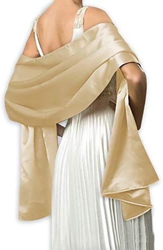Satin Shawl Wrap for Evening Prom Party Dress 67โโ PS11