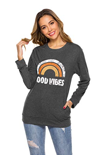 Tunic Tops Baggy Pullover Sweatshirts