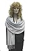 Cashmere Pashmina Group: Solid Pashmina Shawl, Scarf, Wrap & Stole (Large size) Silver Grey