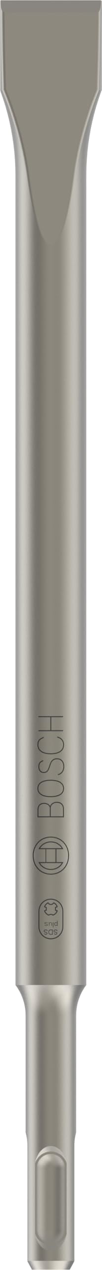 Bosch 10x PRO SDS plus-4C Flat Chisel Set (for Concrete, Brick, Ø mm, Professional Accessory Rotary Hammer Drill, Demolition Hammer)