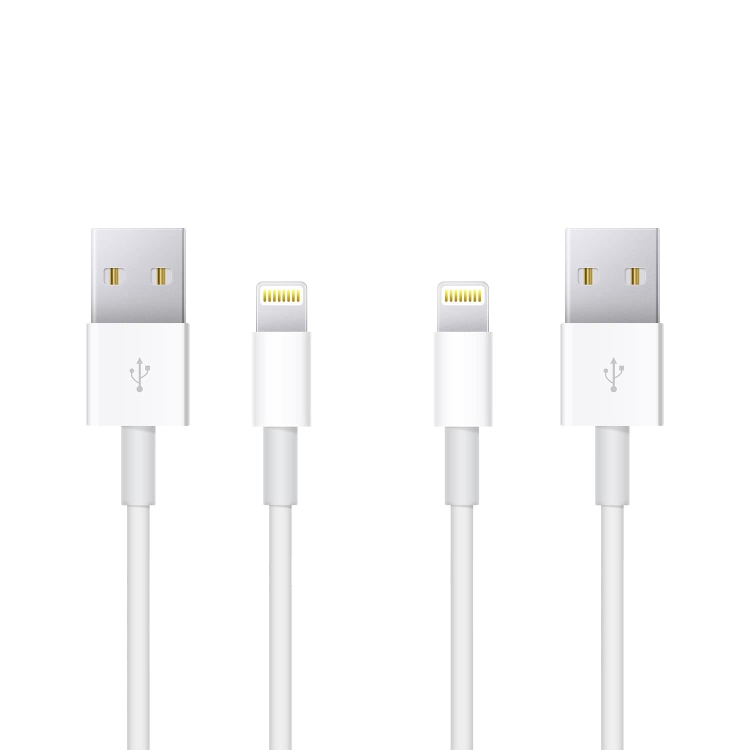 Photo 1 of Uzento for iPhone Charger Cord,2 Pack Original USB to Lightning Cable Apple MFI Certified 1Ft, Fast iPhone Charging Cord for iPhone 11/11Pro/11Max/ X/XS/XR/XS Max/8/7/6/5S/SE