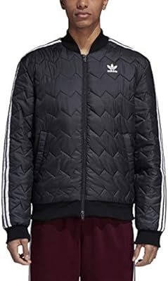 adidas sst quilted jacket black