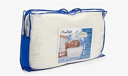 Amazon Com Sleepright Side Sleeping Memory Foam Pillow Size 24