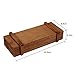 Wooden Plant Seeds Box, 2 Colors Randomly Indoor Outdoor Windowsill Kitchen Garden Herb / Flower Planter Trough (3Pcs)