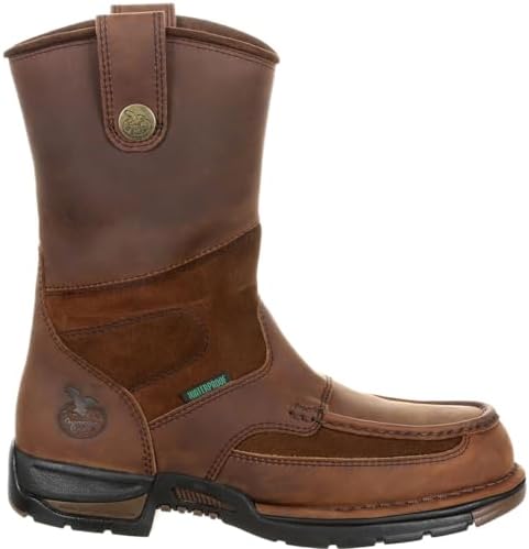 Amazon.com: Georgia Boot Side Zip Waterproof Work Wellington