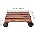 decorluxes Plant Caddy With Wheels, 12