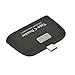 Innolage USB3.1 Type C Hub Beautiful Portable Mini USB OTG Adapter with LED USB C Hub USB SD TF Micro USB OTG Hub Adapter (Black)