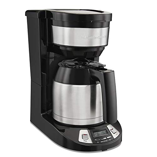 Hamilton Beach 8 Cup Programmable Coffee Maker with Thermal Carafe