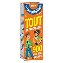 Amazon Fr Les Incollables Tout Le Programme Du Ce2 8 9 Ans 900 Questions Reponses Pour Reviser En 2 Eventails Cahier De Vacances Bergier Vincent Les Incollables Livres