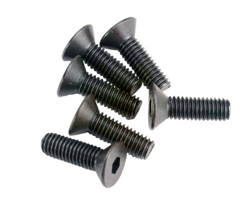 Traxxas 2551 Hex-Drive Countersunk Machine Screws, 3x10m (set of 6)